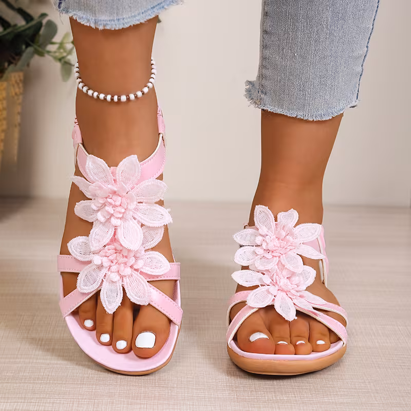 🔥2026 Summer Best Seller — Last Day Sale 60% OFF!🔥Women's Soft-Sole Orthopedic Sandals | Ultra-Comfortable Open-Toe Design