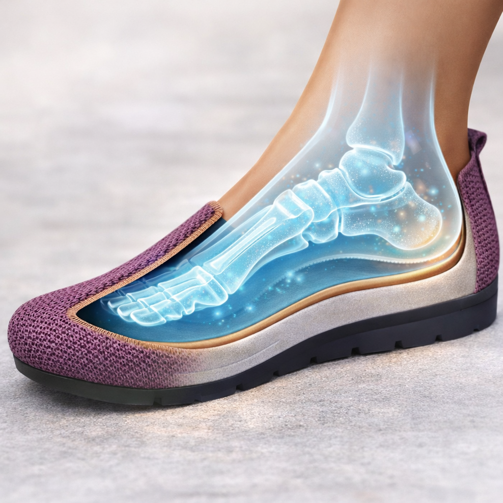 Orthotic arch and heel support