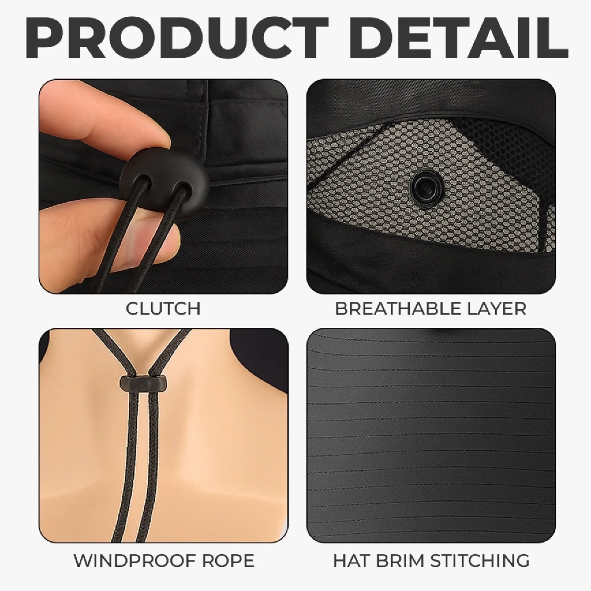 Product Introduction of 2025 New Solar Fan Outdoor Fishing Hat-Solar Sun Protection Sun Hat with Fan Solar Fan Hat Dual Power Supply Fan Outdoor Fan 1