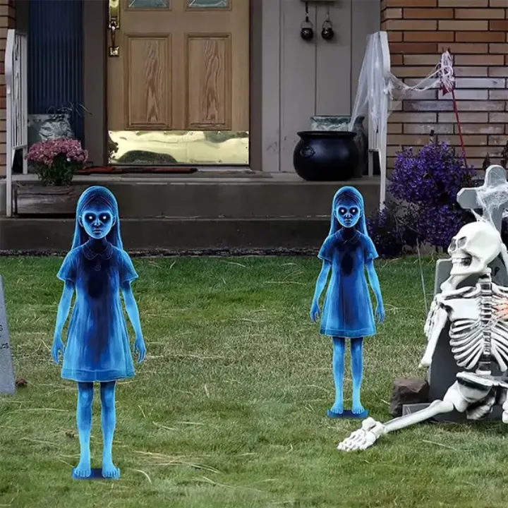 🔥 EARLY HALLOWEEN SALE 49% OFF 🎃 Ghost Girl Yard Decor 🧍♀️