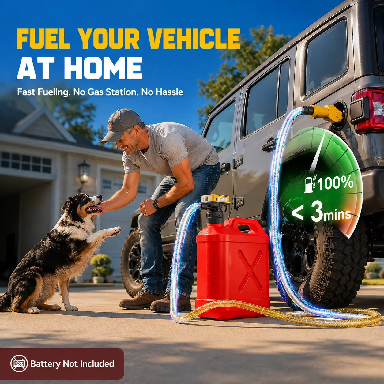 🎁HOT SALE - 50%OFF🔥Automobile Fuel Transfer Pump