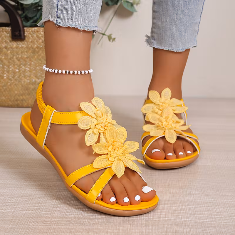 🔥2026 Summer Best Seller — Last Day Sale 60% OFF!🔥Women's Soft-Sole Orthopedic Sandals | Ultra-Comfortable Open-Toe Design