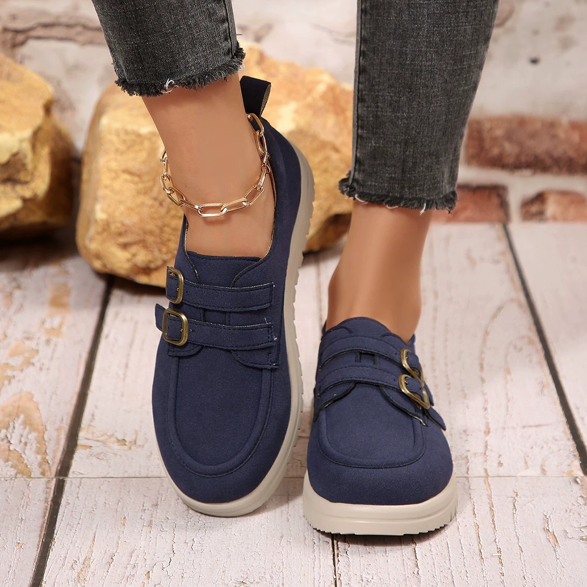 🔥Last Day Promotion 55% OFF🔥Women's solid color mesh sneakers, breathable, light sole, shock absorption, for women