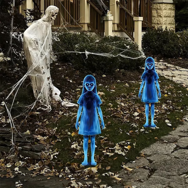 🔥 EARLY HALLOWEEN SALE 49% OFF 🎃 Ghost Girl Yard Decor 🧍♀️