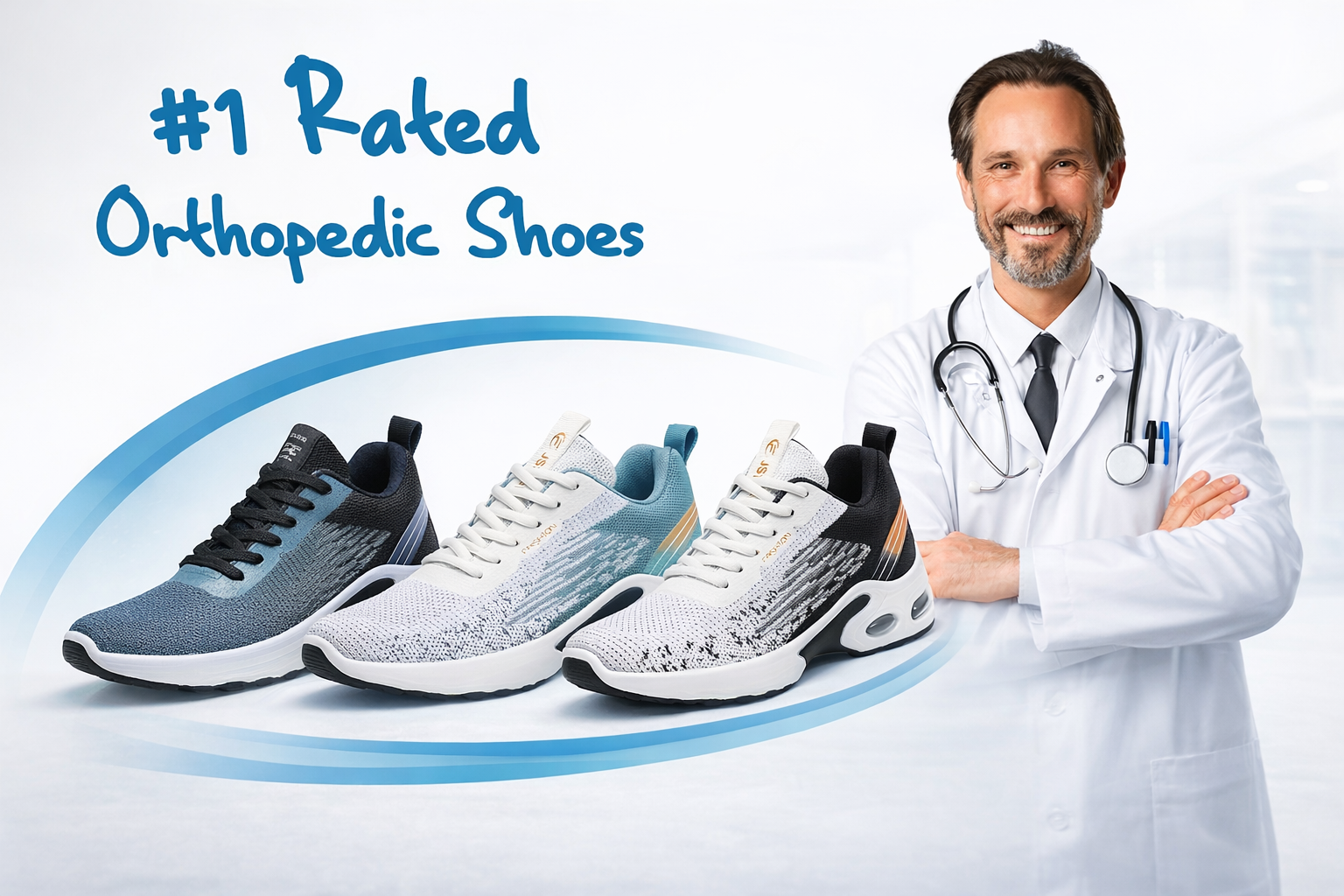 EaseStep™ orthopedic shoes recommended by doctors