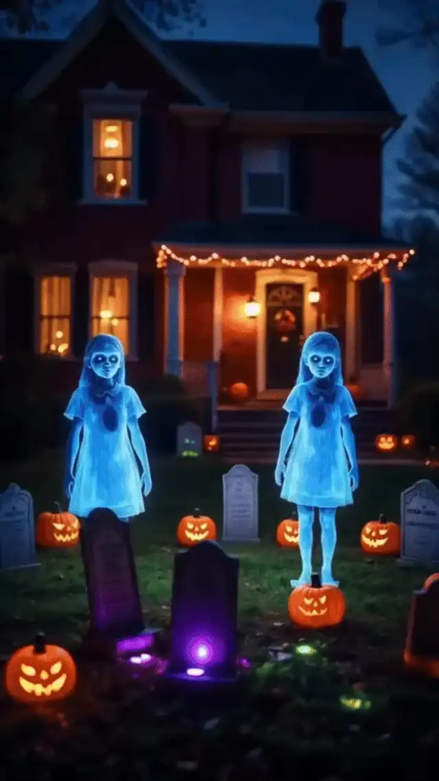 🔥 EARLY HALLOWEEN SALE 49% OFF 🎃 Ghost Girl Yard Decor 🧍♀️